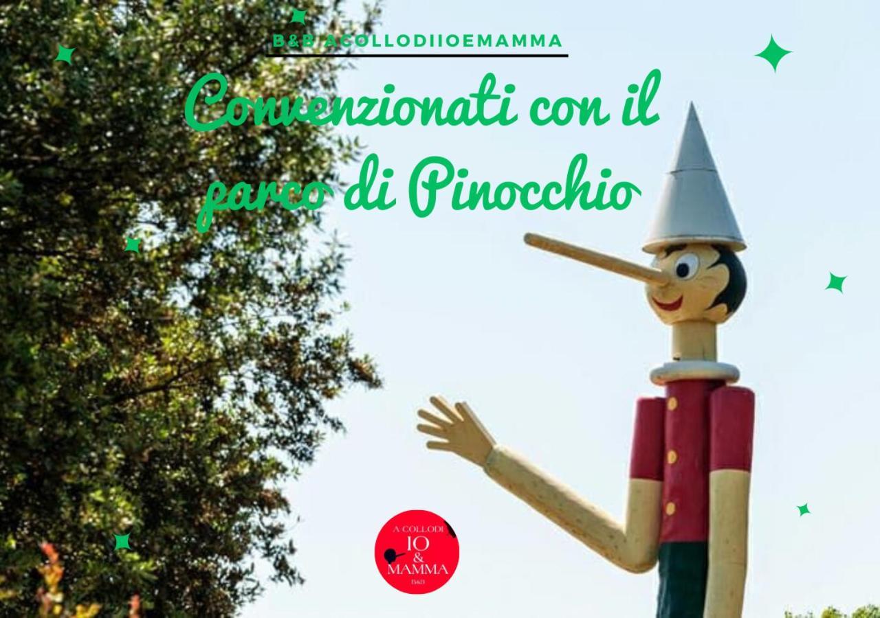 לינה וארוחת בוקר A Collodi Io & Mamma100 M Dal Parco Di Pinocchio מראה חיצוני תמונה